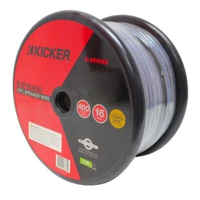 16AWG Silver Tinned Oxygen Free Copper Speaker Wire Frost Blue/Clear Lot Kicker 16AWG Silver Tinned Oxygen Free Copper Speaker Wire Frost Blue/Clear Lot Kicker