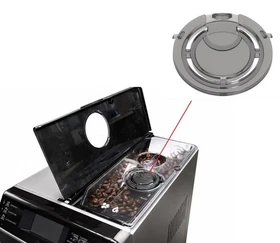 Original Ground Coffee Bean Hopper Lid Door For Philips Espresso Machine