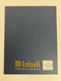 MCINTOSH OWNER'S MANUALS - ORIGINAL