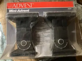 A1024 ADVENT Speakers Mini Mounting Brackets Nos A1024 ADVENT Speakers Mini Mounting Brackets Nos