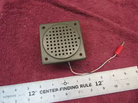 454812 AEROTRONICS Military Mobile Ham Radio Speaker Jeep 454812 AEROTRONICS Military Mobile Ham Radio Speaker Jeep