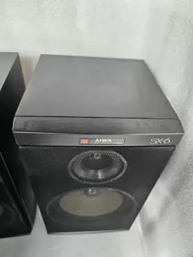 SX-6 AIWA Speakers Watts Need Surround Foam #2