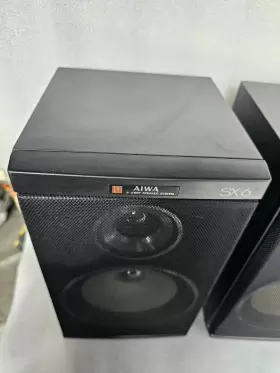 SX-6 AIWA Speakers Watts Need Surround Foam #3