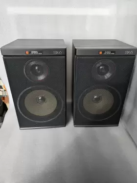 SX-6 AIWA Speakers Watts Need Surround Foam