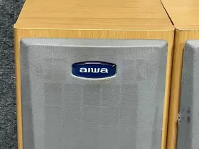 SX-LM191 AIWA Wood Grain Shelf Stereo Music Speakers #2 SX-LM191 AIWA Wood Grain Shelf Stereo Music Speakers #2