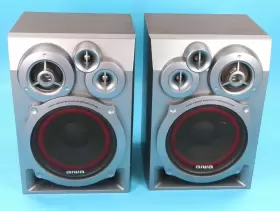 SX-ND30 AIWA Bass Reflex Speakers Impedance