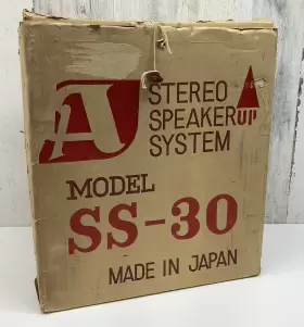 SS-30 AKAI Stereo Speakers Watts Box #2