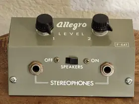 F-641 ALLEGRO Speakeroutput Unit Stereophone Jack Speaker Amp