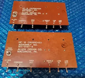 HC-10 ALLEN ORGAN Speaker Crossovers #2