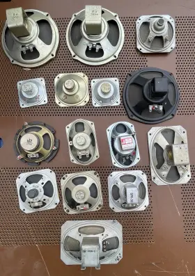 SPK-38 ALNICO Speakers Great Radio Hifi Audio