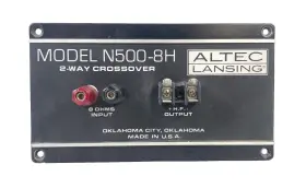 N500-8H ALTEC LANSING Single Crossover Network Vott N500-8H ALTEC LANSING Single Crossover Network Vott