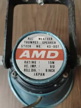 43-007 AMD Voice Music Horn Trumpet Weather Speaker #2