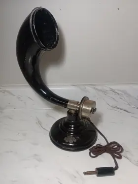 205D AMERICAN ELECTRIC Antique Ftburnsft Horn Speaker #3 205D AMERICAN ELECTRIC Antique Ftburnsft Horn Speaker #3