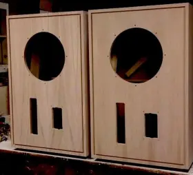 620-17 ANDERSON ANALOG Altec Cabinets Baltic Birch Oak Veneer