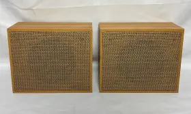 C10LW ATLAS Century Gemco Speakers Wood Enclosures Cane Grill