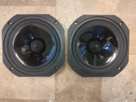 HM210X0 AUDAX Square Cast Frame Woofers Great