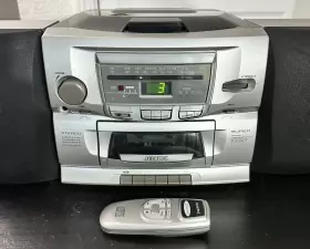 CD2313 AUDIOVOX Disc Cd Fm Am Bookshelf Tape Player Remote #2