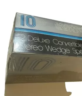 DSW-30B AUDIOVOX Avx Convertible Stereo Wedge Speakers #3