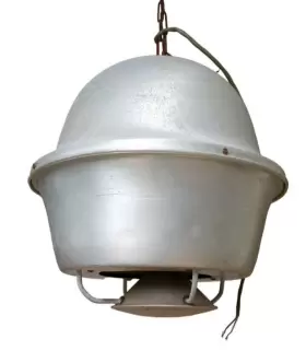 8136 BENJAMIN LOWELL Pendant Speaker Space Age Atomic Light 8136 BENJAMIN LOWELL Pendant Speaker Space Age Atomic Light