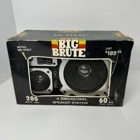 MX-404CT BIG BRUTE Box Speakers Magnet Circuit MX-404CT BIG BRUTE Box Speakers Magnet Circuit