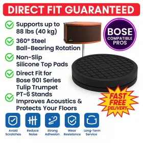 SKUB0BKPS8QLK BOSE Tulip Trumpet Stand Base Rotary Speaker SKUB0BKPS8QLK BOSE Tulip Trumpet Stand Base Rotary Speaker