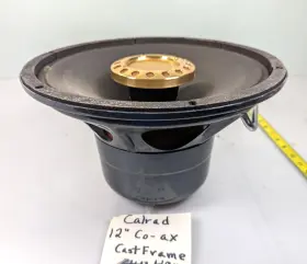 CR-12X CALRAD Single Coaxial Woofer Cast Frame