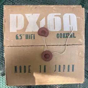 PX-6A CALRAD Axial Alnico Magnet Speaker
