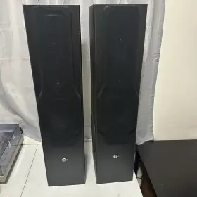 LEB-404 CAT Wood Cabinet Tower Floor Speakers High End