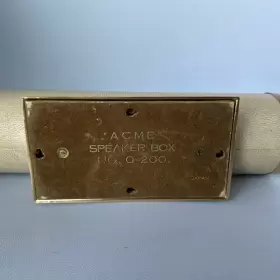 0-200 CENTURY Tubular Acme Speaker Box #3