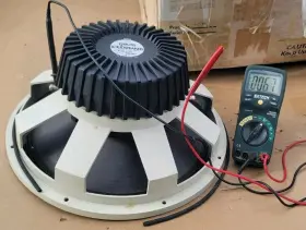 4580 CETEC Gauss Woofer Speakers Loudspeaker Driver #2 4580 CETEC Gauss Woofer Speakers Loudspeaker Driver #2