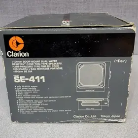 SE-411 CLARION Door Mount Car Speakers Classic #3