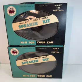RTR69U COLUMBIA RADIO COMPANY EGC Rear Speaker Set Buick Ford RTR69U COLUMBIA RADIO COMPANY EGC Rear Speaker Set Buick Ford