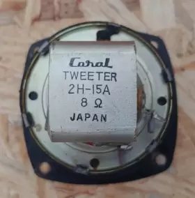 2H-15A CORAL Horn Tweeter Speaker Reads #2 2H-15A CORAL Horn Tweeter Speaker Reads #2