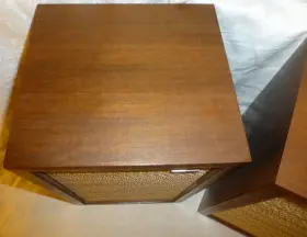 BX-24 CORAL Bookshelf Wooden Speakers Wood Box #2