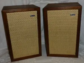 BX-24 CORAL Bookshelf Wooden Speakers Wood Box
