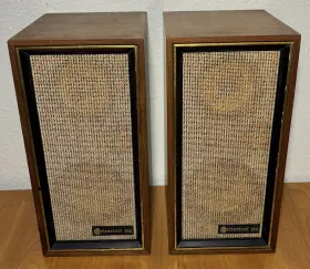 99-0168WX CRITERION Bookshelf Speakers Veneer Cabinets