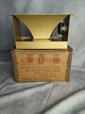 RLS-1 DECCA KELLY Acoustics Ribbon Tweeter London Thermionic RLS-1 DECCA KELLY Acoustics Ribbon Tweeter London Thermionic