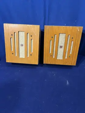 9935A DUKANE Wall Speaker Wood Cabinet Pa