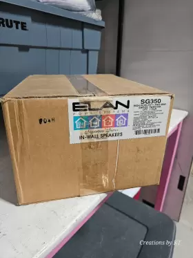 SG350 ELAN Wall Speakers Swivel Tweeter Thea #2