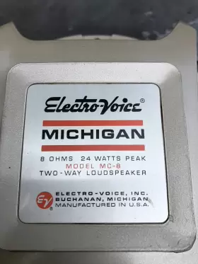 EV-MC8 ELECTRO-VOICE Loud Speaker #3 EV-MC8 ELECTRO-VOICE Loud Speaker #3