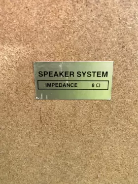 60-1373 EMERSON Speakers Wood Grain #3