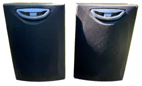 60-1373 EMERSON Speakers Wood Grain