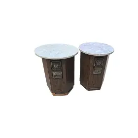 600P EMPIRE Grenadier Speakers Round Marble Table Top 600P EMPIRE Grenadier Speakers Round Marble Table Top