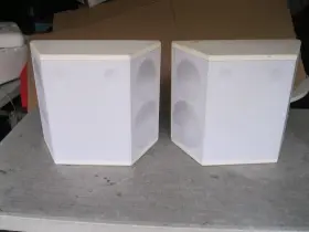 SD-90 FOSGATE Audionics Theater Bookshelf Speakers Dual Drive