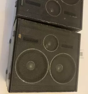 3-6055 GE General Electric Boombox Speakers #3