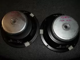 X5905 GEFCO Speaker Midrange Woofer Nos Dual Voice Coil Fried #3 X5905 GEFCO Speaker Midrange Woofer Nos Dual Voice Coil Fried #3