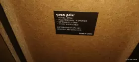 X36B GRAN PRIX Gpx Speaker Set Taiwan #3