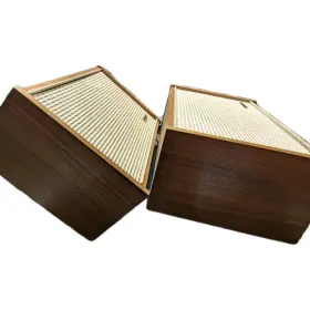7047-008 GRUNDIG Speakers Wood Cabinets 7047-008 GRUNDIG Speakers Wood Cabinets