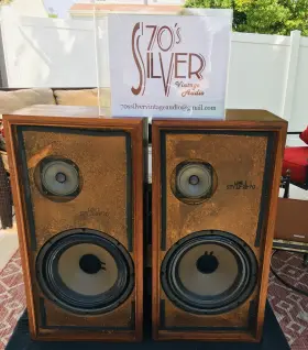 S-10B H.H. SCOTT Speakers Woofer Tweeter Ex #2