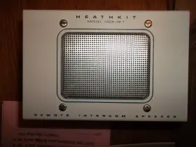 MDA-19-1 HEATHKIT Remote Intercom Speaker